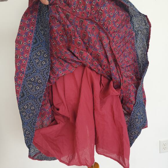 NEW Anthropologie Diyana Tiered Tunic Dress Voluminous Floral Women Medium - Picture 10 of 13